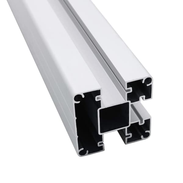 vidaXL Aitatolpat 2 kpl alumiini 185 cm -  Aitatolpat