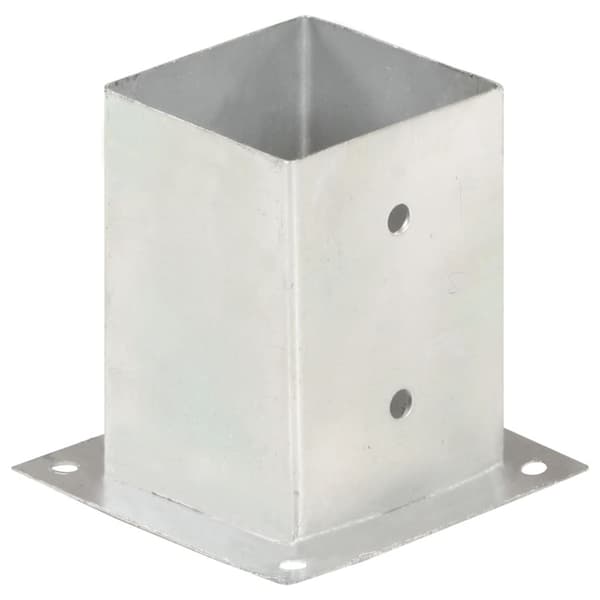 Hegnspæle - Living stolpefod 4 stk. 101 mm galvaniseret metal
