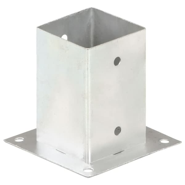 Aitatolpat - Living Aitatolpan jalat 4 kpl galvanoitua metallia 91 mm