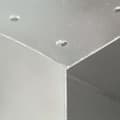 Pikkukuva 6 / 8: Aitatolpat - Living Tolppaliitin X-muoto galvanoitu metalli 91x91 mm