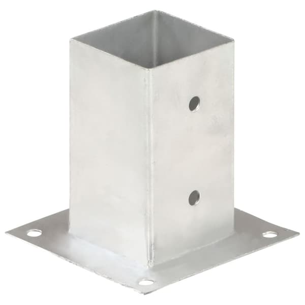 Aitatolpat - Living Aitatolpan jalat 4 kpl galvanoitua metallia 81 mm