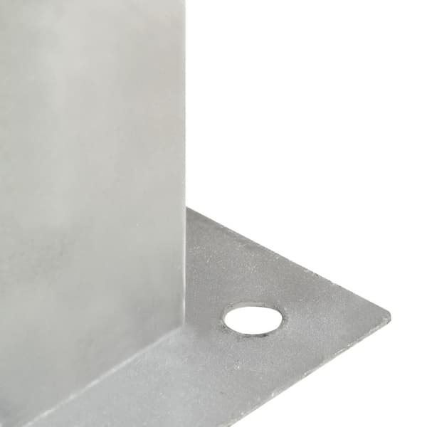 stolpefod 4 stk. 91 mm galvaniseret metal
