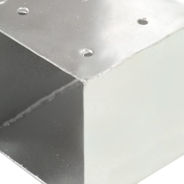 stolpebeslag T-form 101x101 mm galvaniseret metal