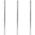 Miniatyrbild 1 av 2: Staketstolpar 3 st aluminium 185 cm