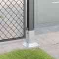 Miniatyrbillede 4 af 11: vidaXL stolpefødder firkantet 4 stk. 61x61 mm galvaniseret stål