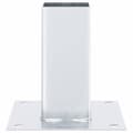 Miniatyrbillede 8 af 11: vidaXL stolpefødder firkantet 4 stk. 61x61 mm galvaniseret stål