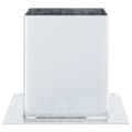 Pikkukuva 8 / 11: vidaXL Pylväiden jalustat neliö 12kpl hopea 121x121mm galvanoitu teräs
