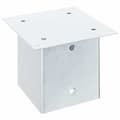 Pikkukuva 6 / 11: vidaXL Pylväiden jalustat neliö 12kpl hopea 141x141mm galvanoitu teräs