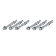 ECD Germany rustfrit stål V2A gelænder 100cm, rundt Ø42mm, rustfast, børstet, indvendigt / udvendigt, inkl. Vægbeslag, gelænder i rustfrit stål