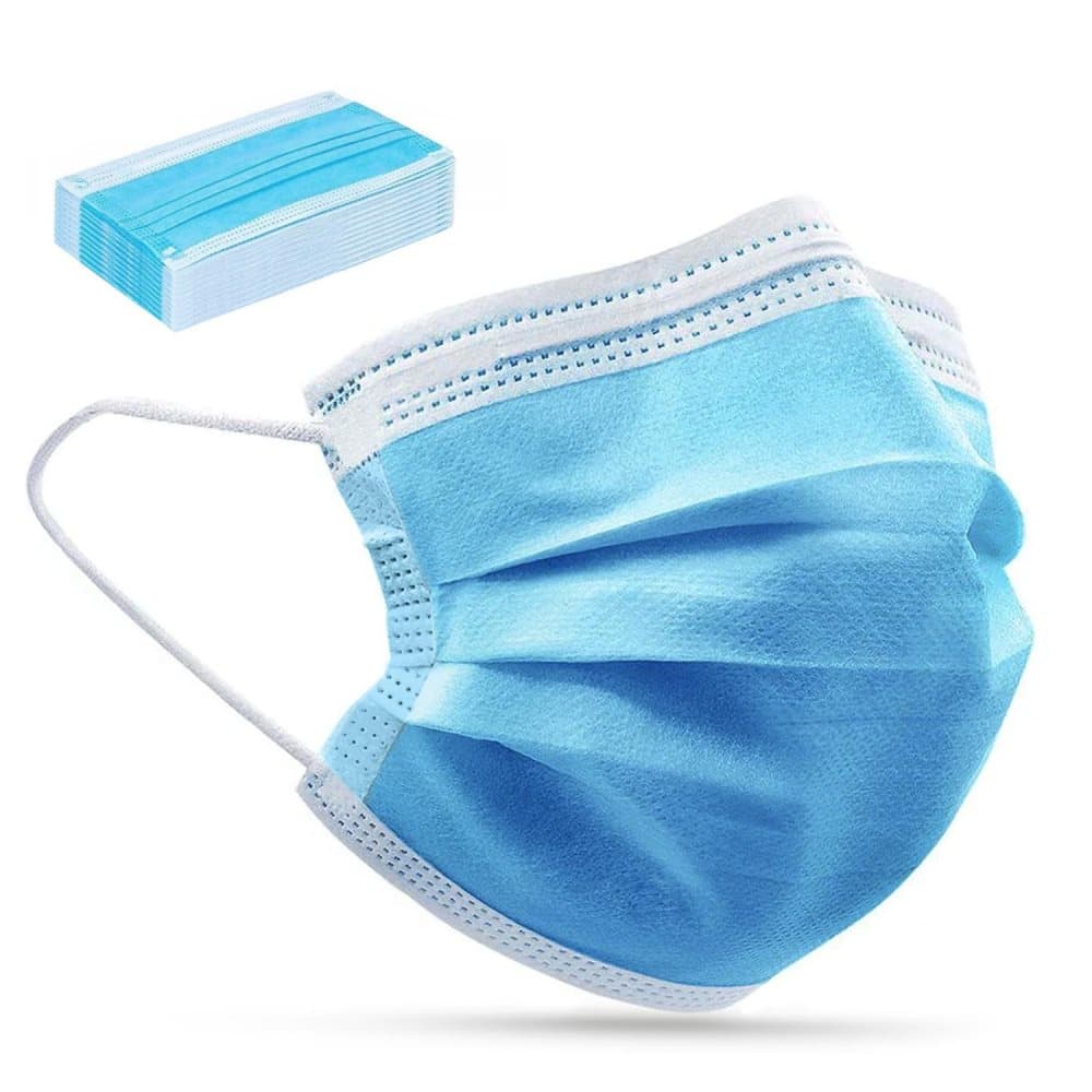 Medical Masks CE EN 14683: 2019 - Set - Color Blue 10 Pcs Promedix PR-280 BFE 98%