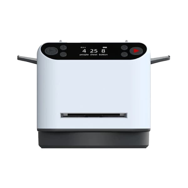 Elektrisk kortshufflermaskin, anpassningsbara inställningar, förlängd batteritid, fjärrkontroll,VIT