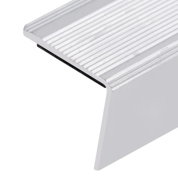 vidaXL 15 stk. trappelister L-facon 100 cm aluminium sølvfarvet