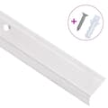 Pikkukuva 3 / 7: vidaXL Portaikon suojukset L-muotoiset 15 kpl alumiini 90 cm hopea