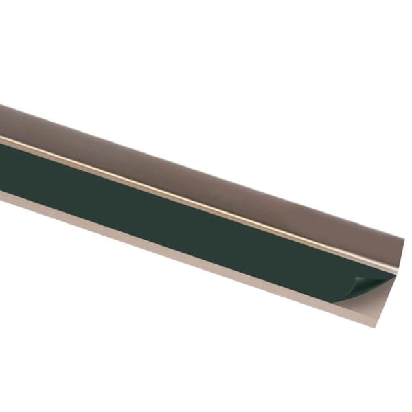 vidaXL Trappeneser L-form 15 stk aluminium 100 cm brun