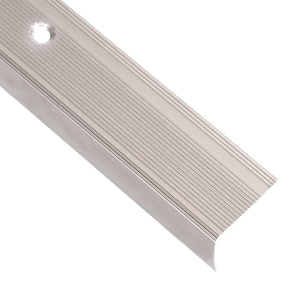 vidaXL L-formade halkskydd för trapp 5 st aluminium 90 cm champagne