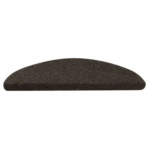 vidaXL selvklæbende trappemåtter 10 stk. 65x22,5x3,5 cm antracitgrå