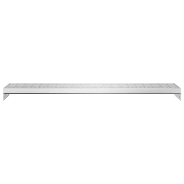 vidaXL trappetrin 100x24x7 cm trinrist galvaniseret stål
