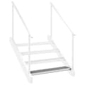 Miniatyrbillede 9 af 11: vidaXL trappetrin 100x24x7 cm trinrist galvaniseret stål