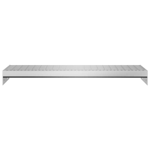 vidaXL Ritiläporras 70x24x7 cm galvanoitu teräs