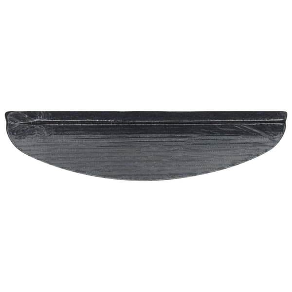 selvklæbende trappemåtter 10 stk. 56x17x3 cm antracitgrå