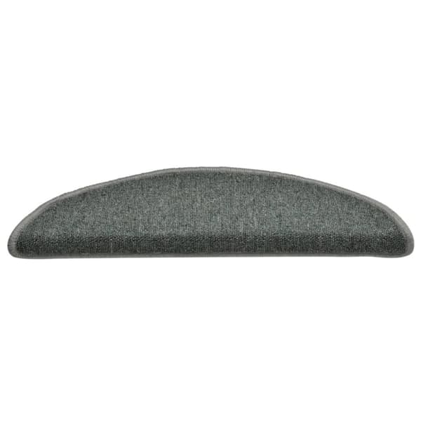 trappemåtter 15 stk. 56x17x3 cm mørkegrøn