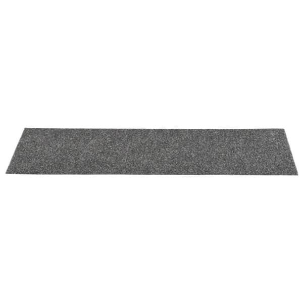Itsekiinnittyvät porrasmatot 15 kpl 76x20 cm antrasiitti