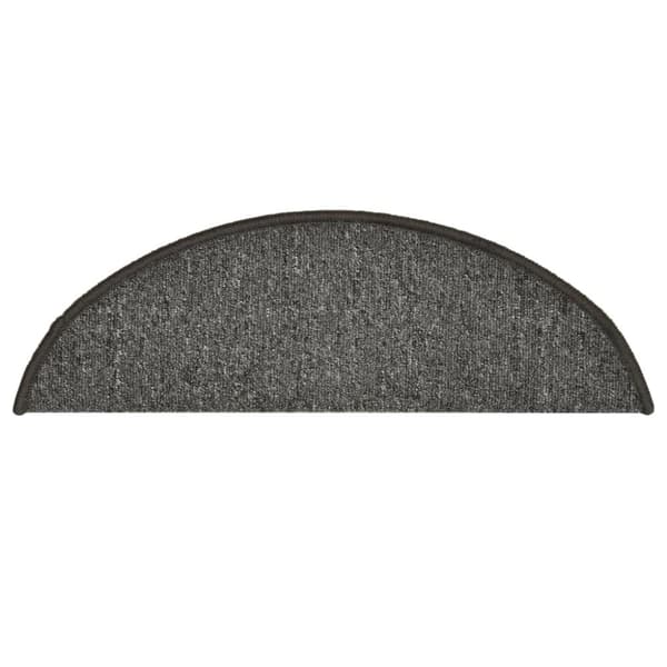 trappemåtter 15 stk. 56x17x3 cm mørkegrå