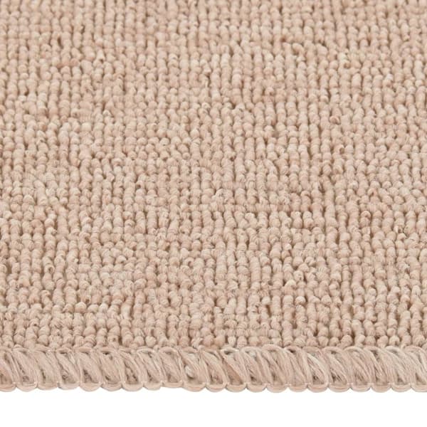 skridsikre trappemåtter 15 stk. 75x20 cm rektangulær beige