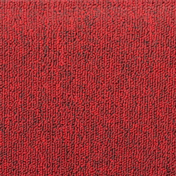 Trappstegsmattor 15 st vinröd 65x24x4 cm