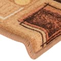 Miniatyrbillede 6 af 7: 15 stk. trappemåtter 65x21x4 cm selvklæbende beige