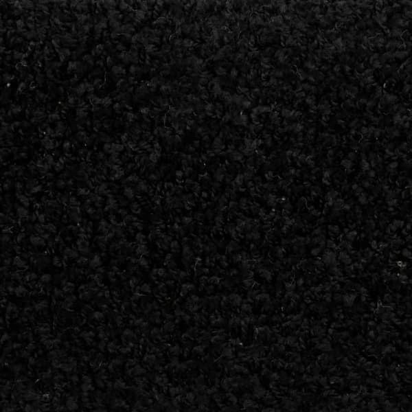 Trappstegsmattor 10 st 65x21x4 cm svart
