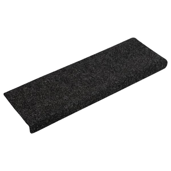 trappemåtter 5 stk. 65x21x4 cm tuftet sort