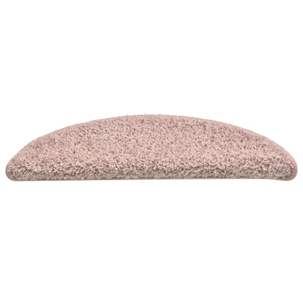 trappemåtter 15 stk. 56x17x3 cm lyserød
