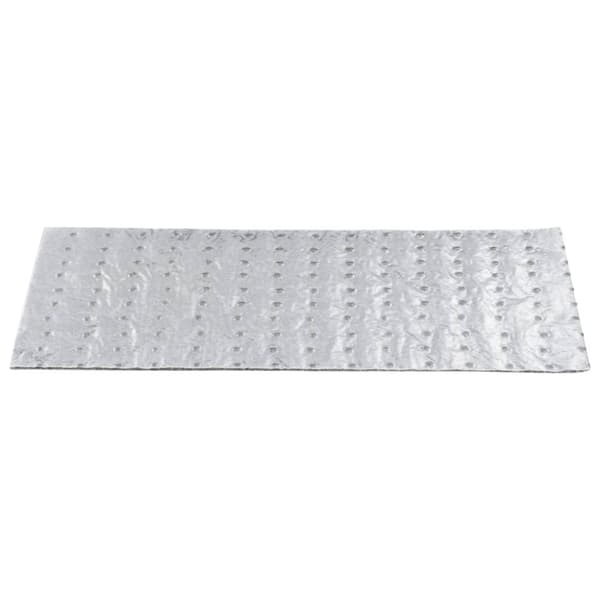 selvklæbende trappemåtter 15 stk. 60x25 cm rektangulær antracit