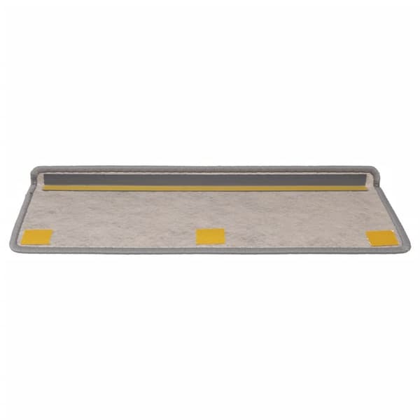 Itsekiinnittyvät porrasmatot sisaltyyli 15 kpl 65x21x4 cm beige