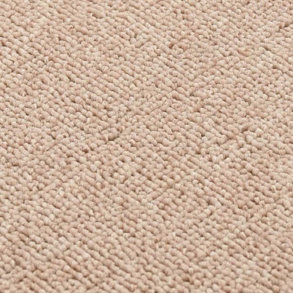 Trappstegsmattor halkfri 15 st 60x25 cm beige rektangulär