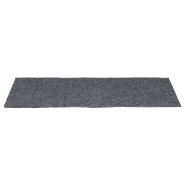 Itsekiinnittyvät porrasmatot suorakaide 15 kpl 60x25 cm harmaa