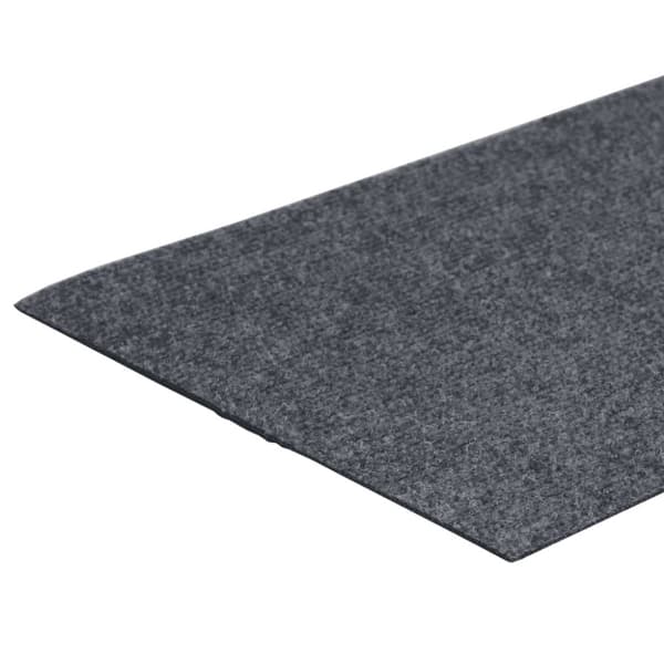Itsekiinnittyvät porrasmatot suorakaide 15 kpl 60x25 cm harmaa