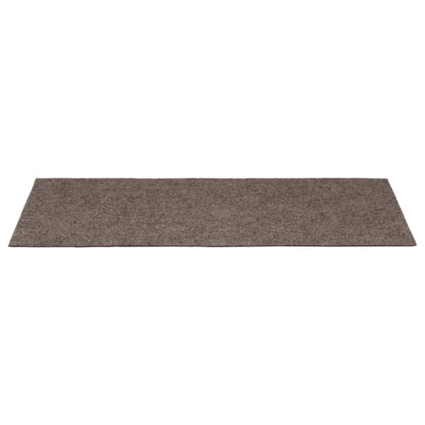 selvklæbende trappemåtter 15 stk. 60x25 cm cremefarvet