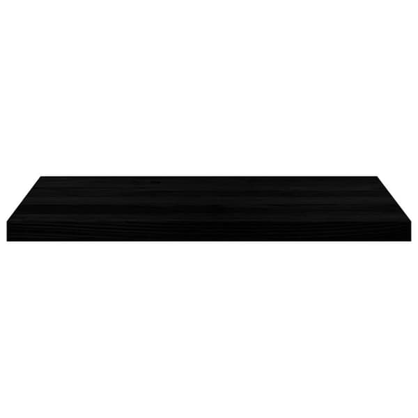 vindueskarme 2 stk mørkebrun 80x40x2 cm massivt egetræ