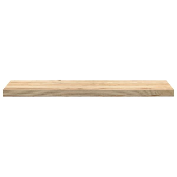 Trappstegsmattor 12 pcs obehandlad 100x25x2 cm massiv ek