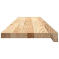 Miniatyrbild 5 av 10: Trappstegsmattor 4 pcs obehandlad 100x30x2 cm massiv ek