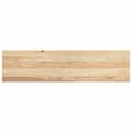 Miniatyrbild 2 av 10: Trappstegsmattor 4 pcs obehandlad 100x30x2 cm massiv ek