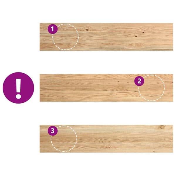 Trappstegsmattor 4 pcs obehandlad 120x25x2 cm massiv ek