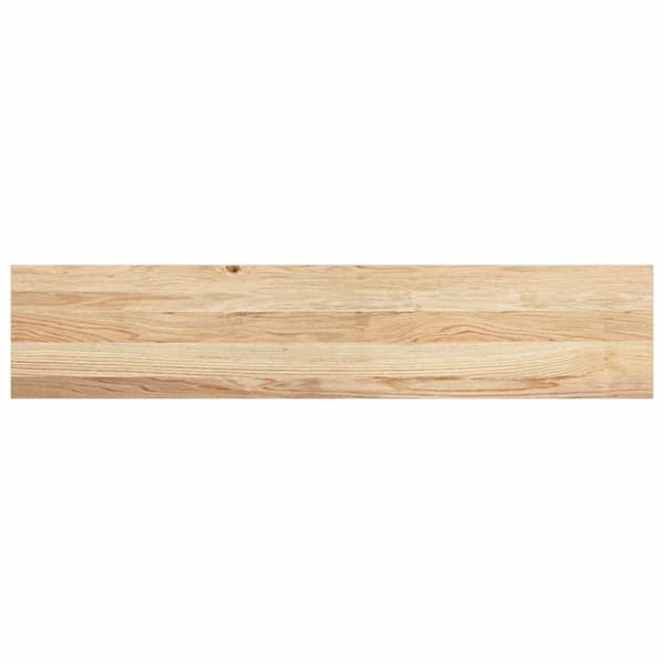 Trappstegsmattor 4 pcs obehandlad 120x25x2 cm massiv ek