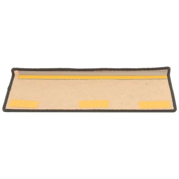 Itsekiinnittyvät porrasmatot 15 kpl 65x21x4 cm harmaa ja beige