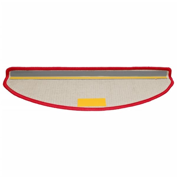 trappemåtter 10 stk. 65x21x4 cm rød