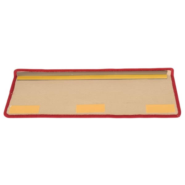 Itsekiinnittyvät porrasmatot 10 kpl 65x21x4 cm punainen