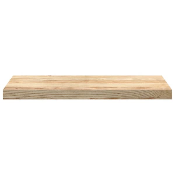 Fönsterbänkar 2 st obehandlad 70x25x2 cm massiv ek