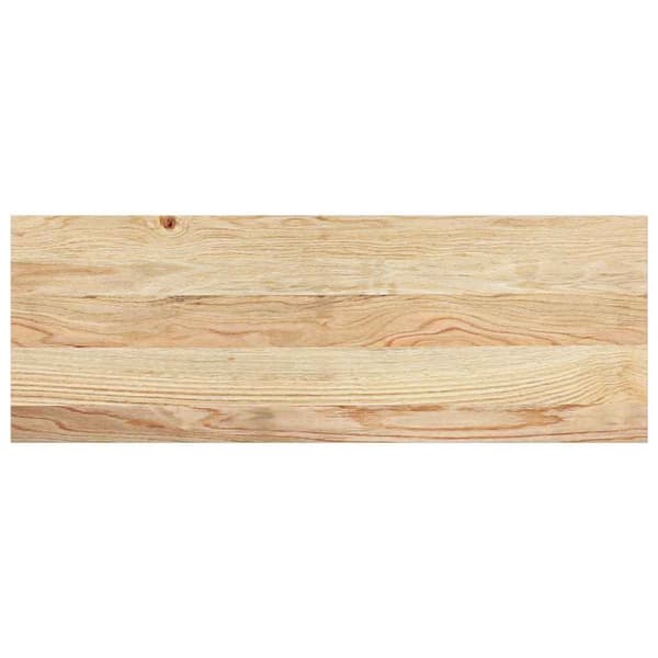 Fönsterbänkar 2 st obehandlad 70x25x2 cm massiv ek